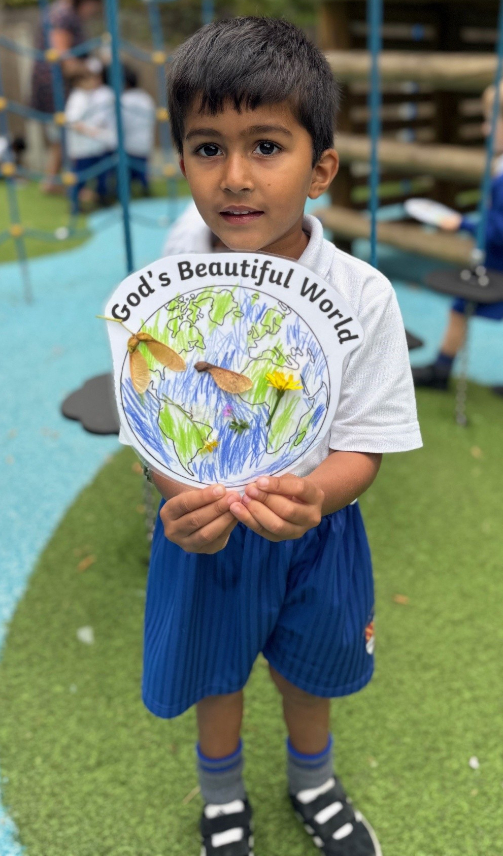 Loyola Prep boy in our grounds