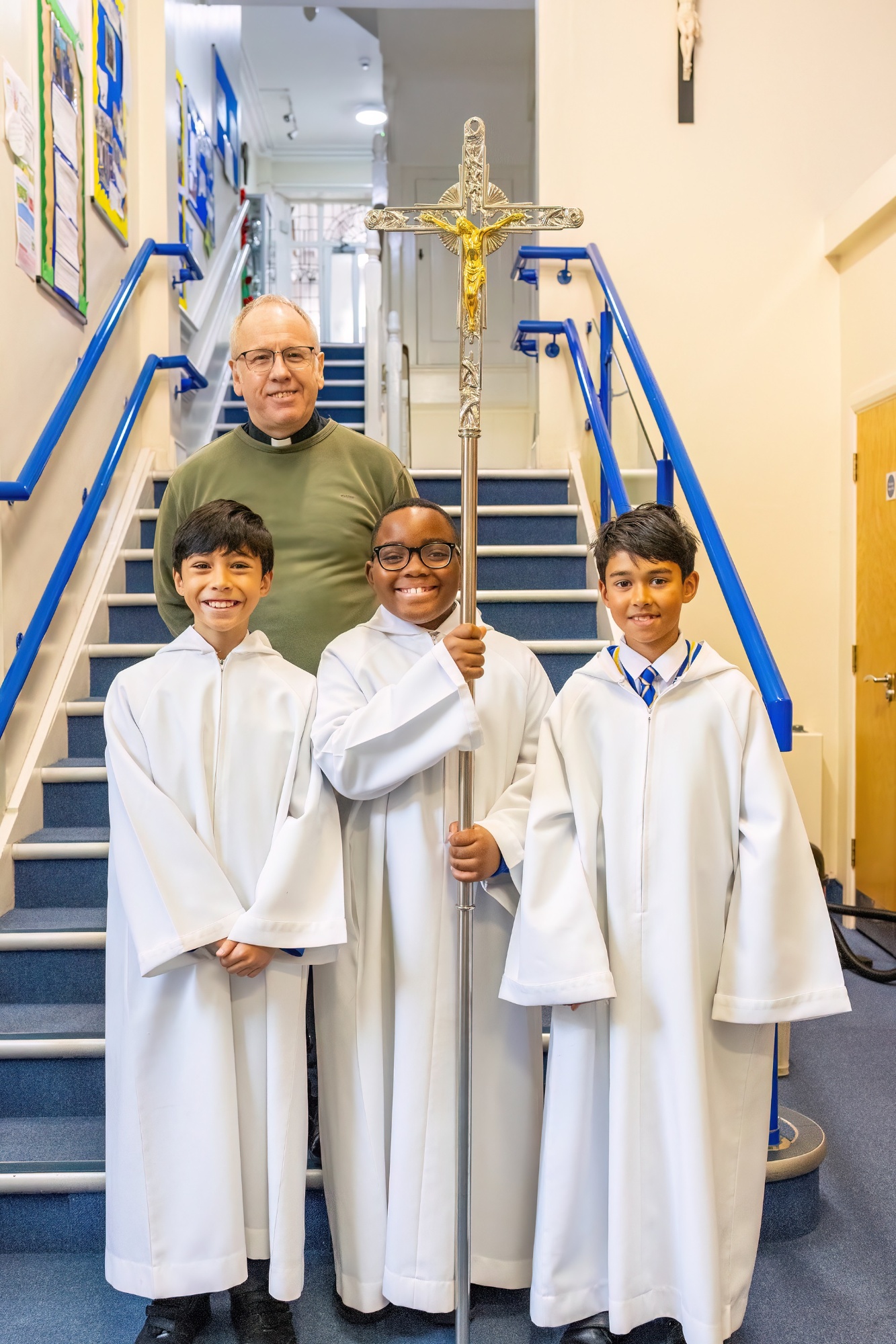 Loyola prep altar boys