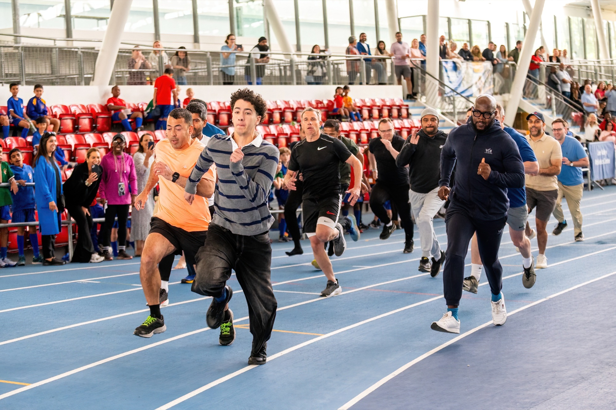 Loyola parents sports day race
