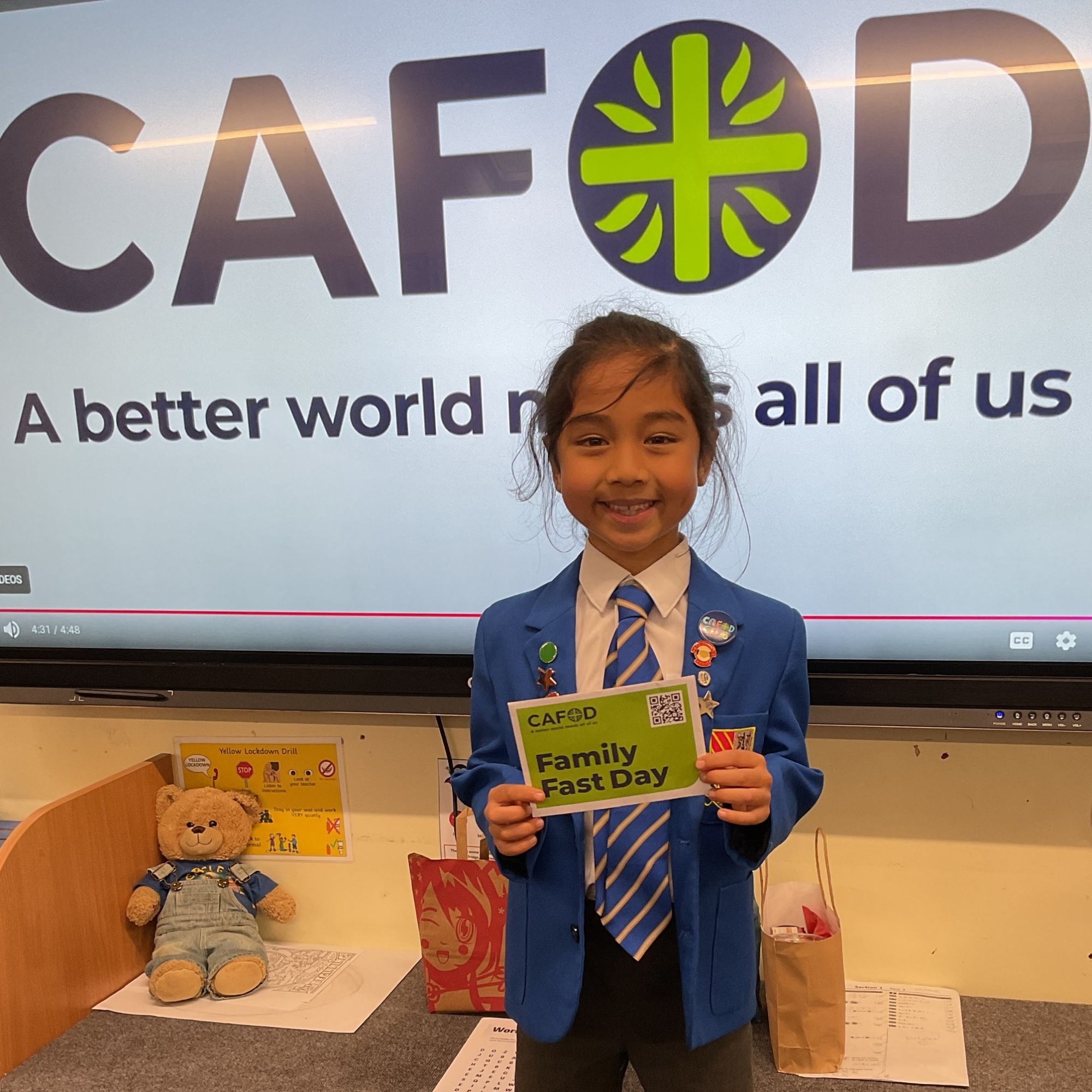 Loyola prep boy donation